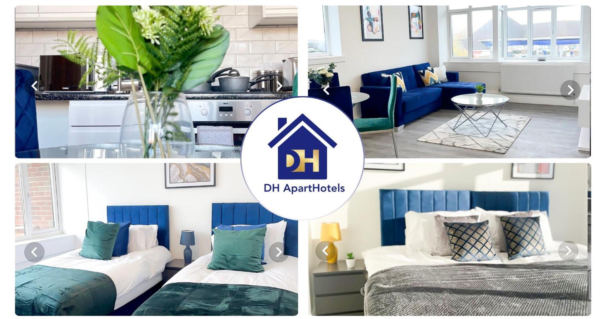 1 Bedroom Apartment - Flitwick - Contractor Friendly - Tourist Ready - Full Kitchen - Wifi - Smart Tv - Sofa Bed - Free Parking - Ideal For Short Or Long Stays Kültér fotó
